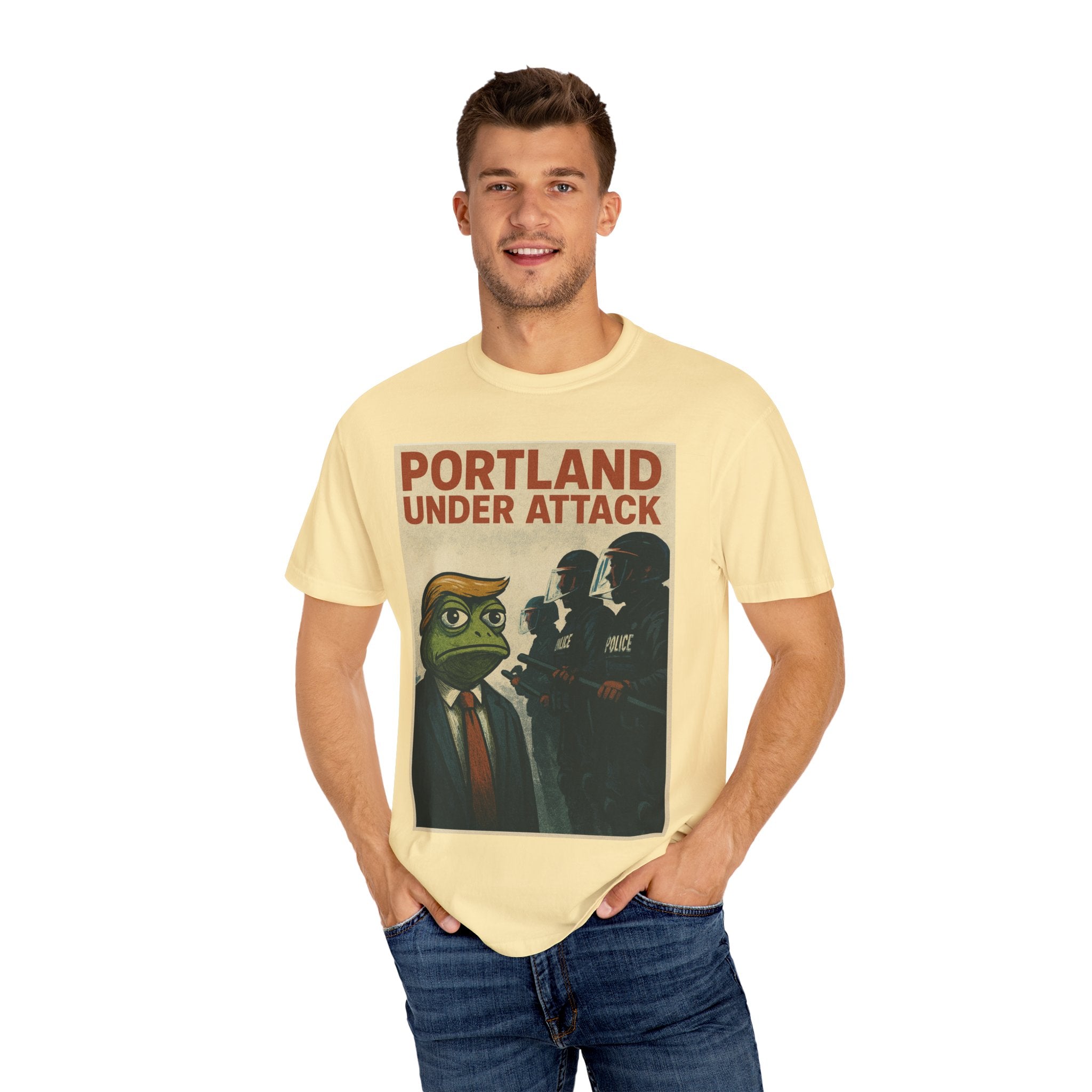 Portland Under Attack | Political Satire Tee