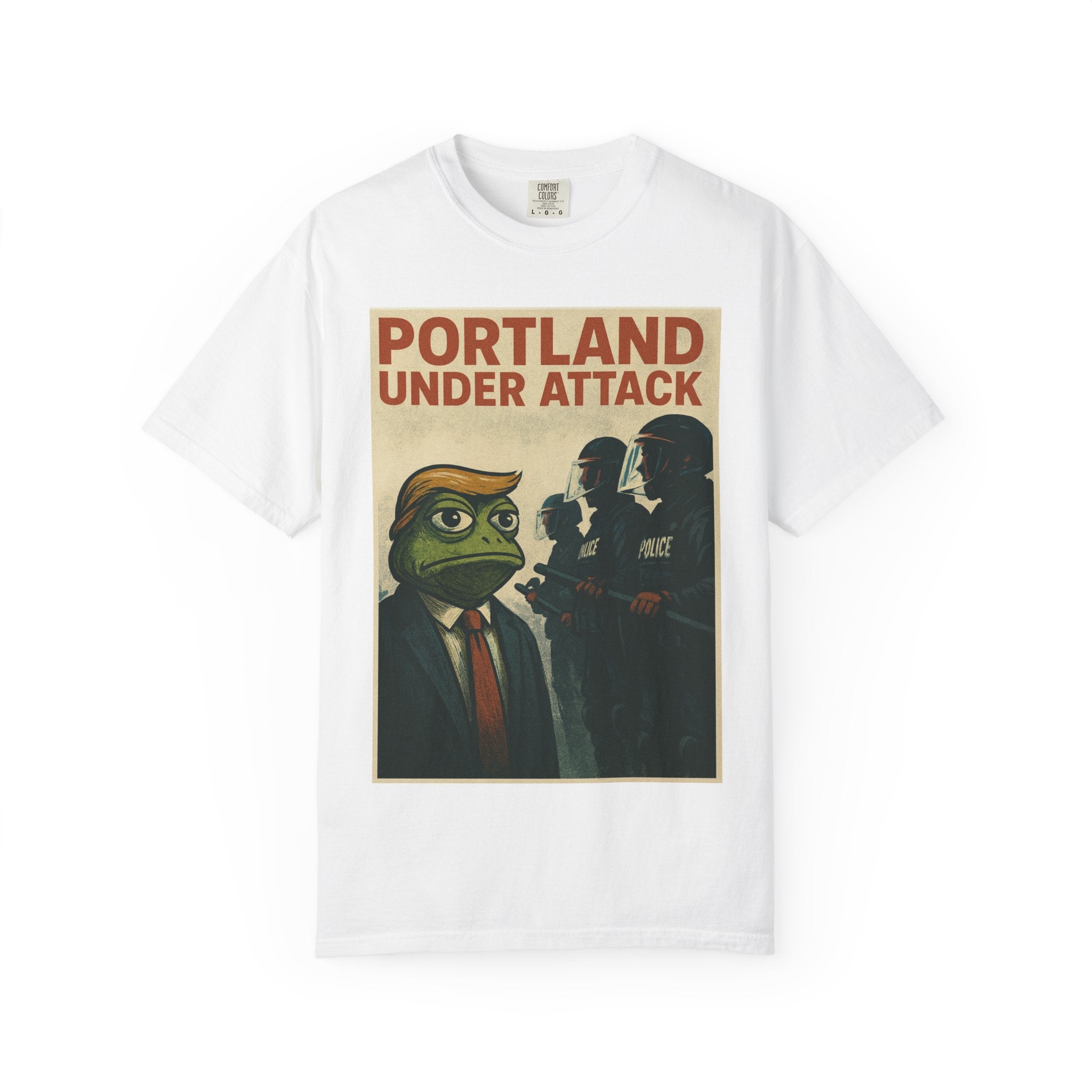 Portland Under Attack | Political Satire Tee