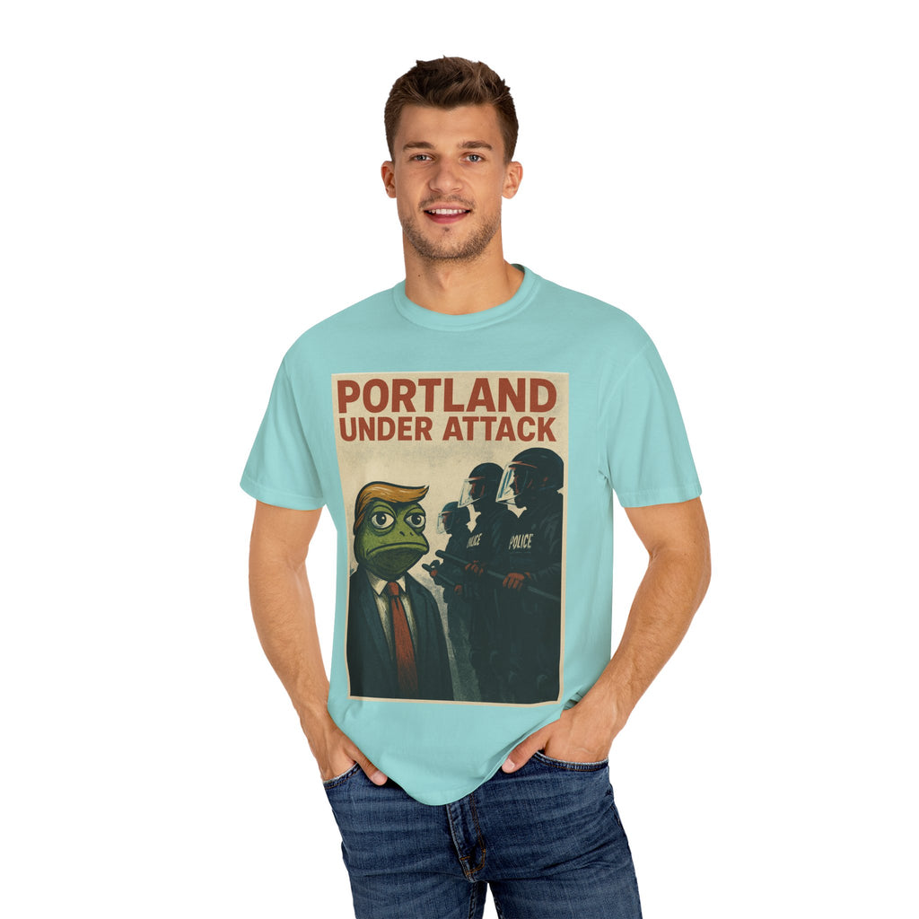 Portland Under Attack | Political Satire Tee