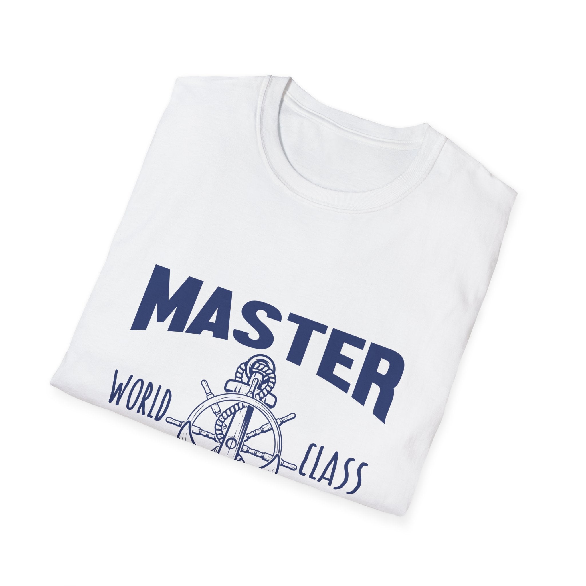 Master Baiter | World-Class Fishing Humor Graphic T-Shirt