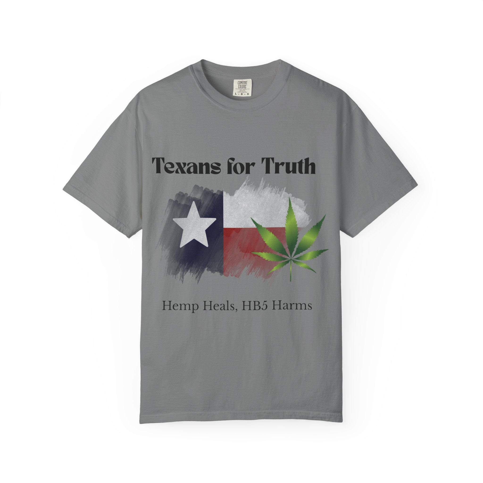 Texans for Truth | Hemp Heals, HB5 Harms Tee