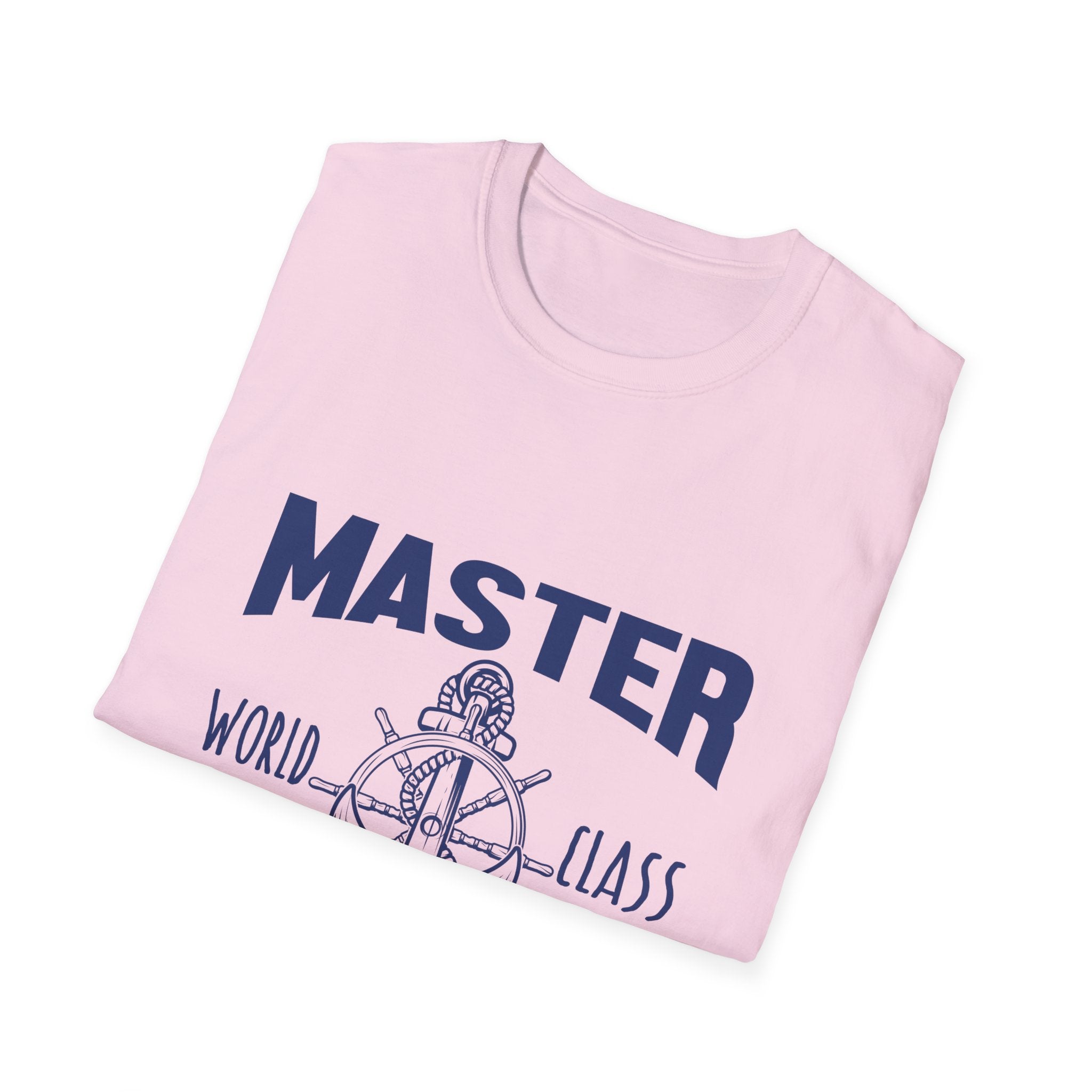 Master Baiter | World-Class Fishing Humor Graphic T-Shirt