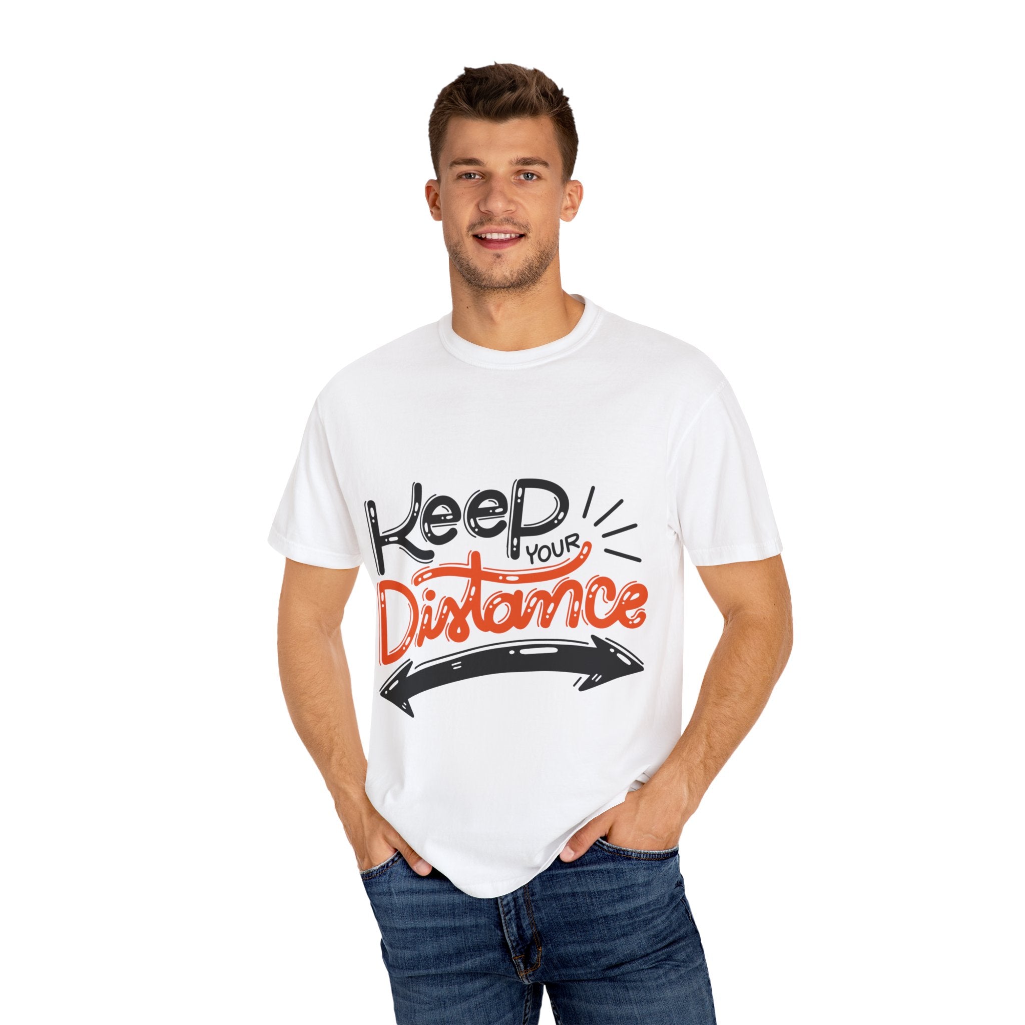 Keep Your Distance | Anti-Social Graphic T-Shirt