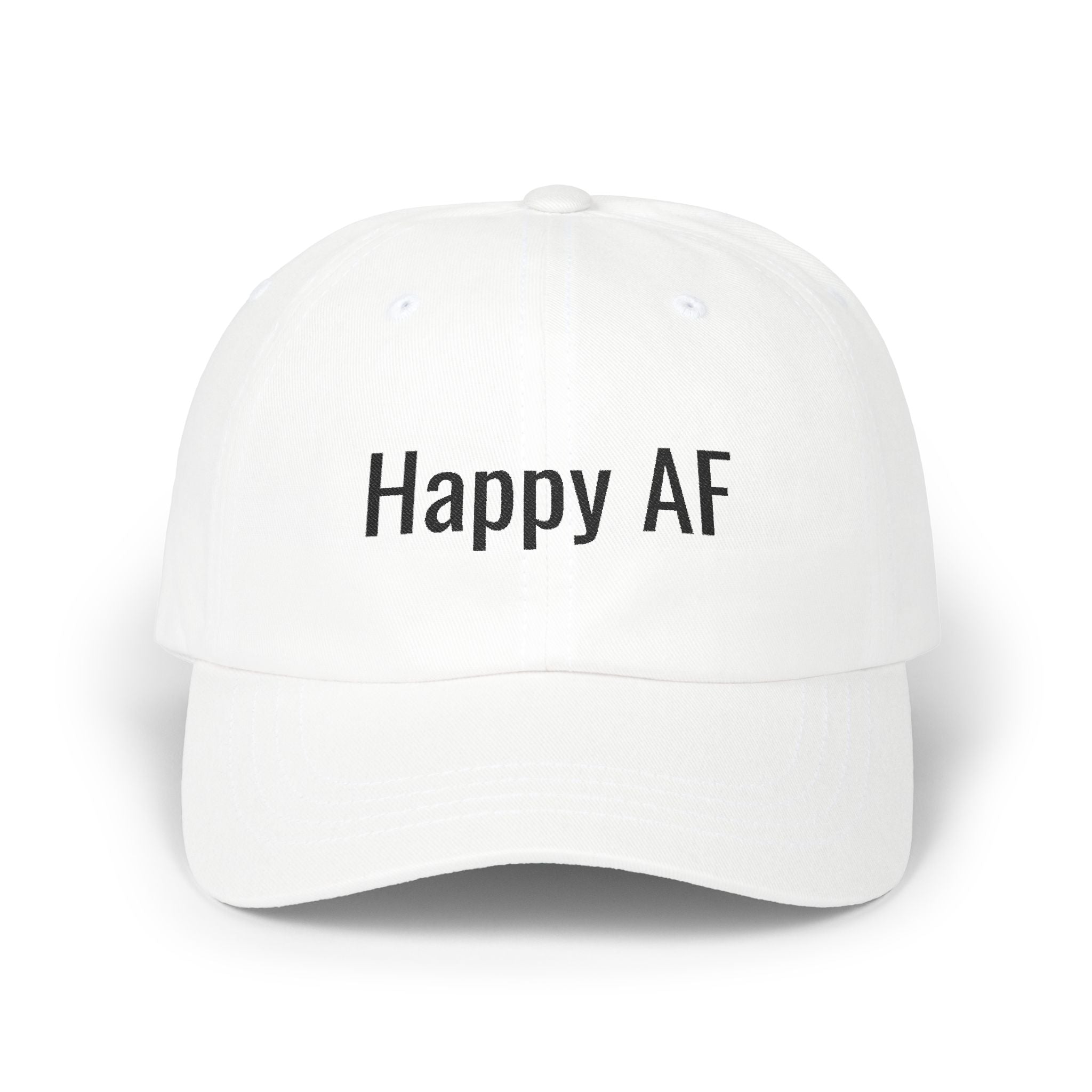 HAPPY AF | Embroidered Unisex Hat
