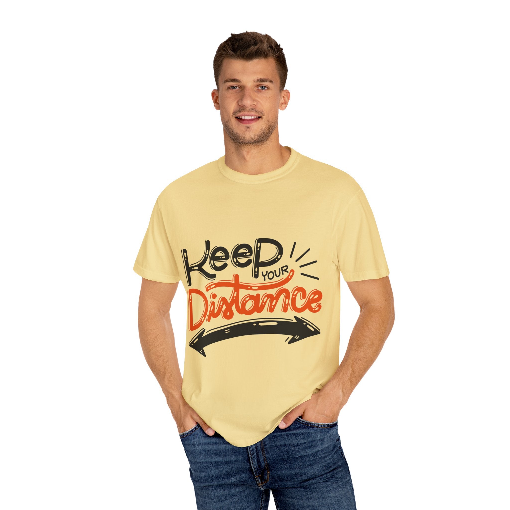 Keep Your Distance | Anti-Social Graphic T-Shirt