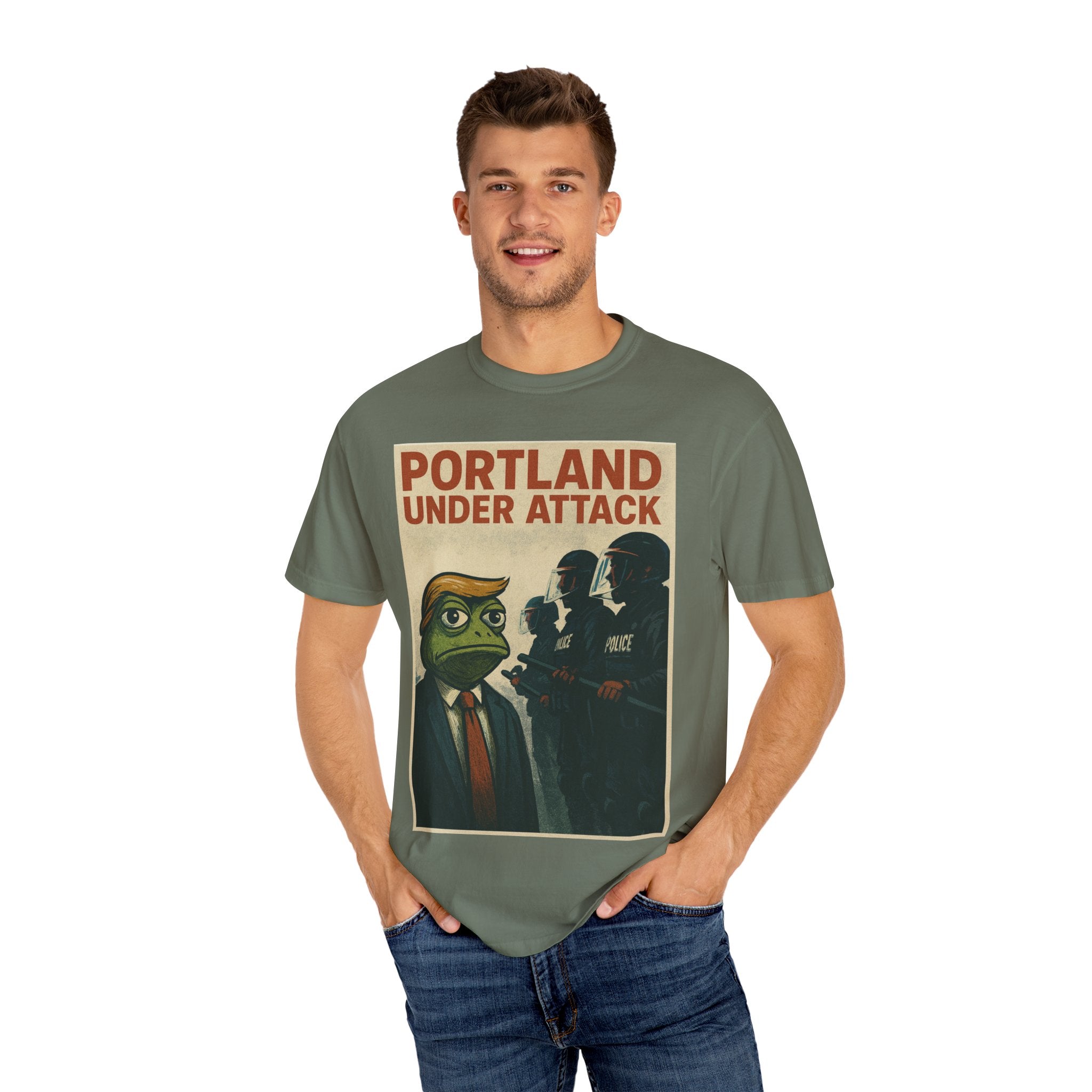 Portland Under Attack | Political Satire Tee