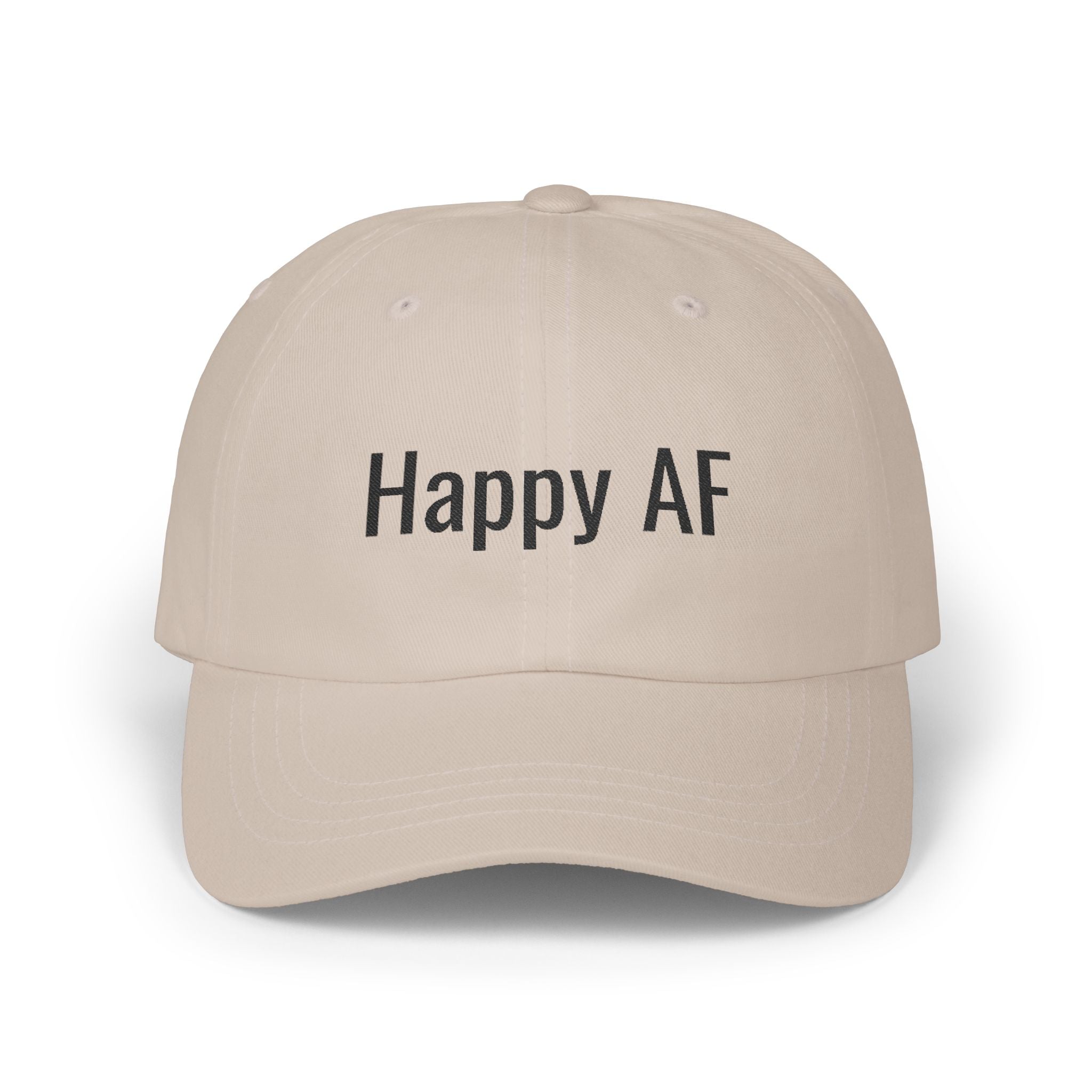 HAPPY AF | Embroidered Unisex Hat