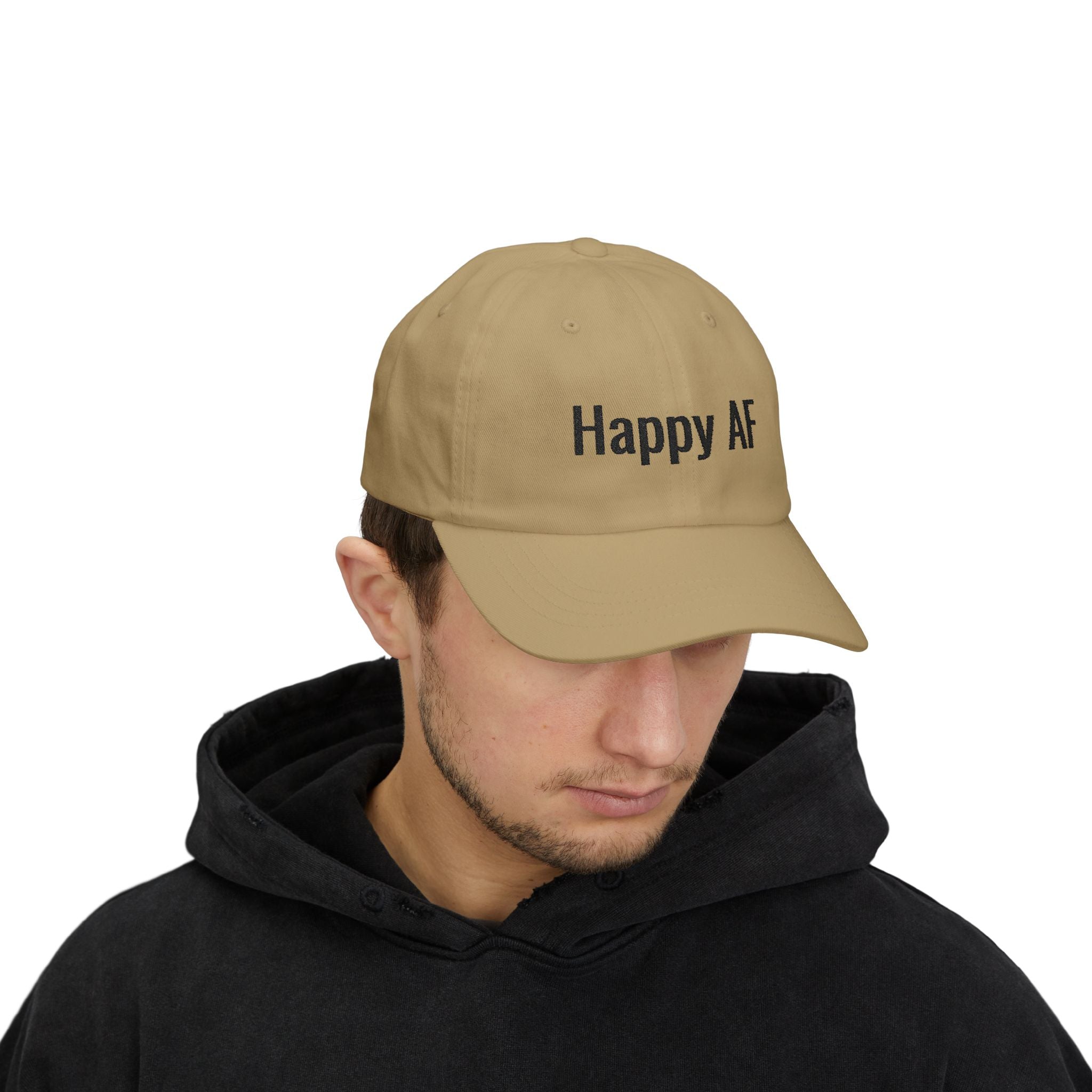 HAPPY AF | Embroidered Unisex Hat