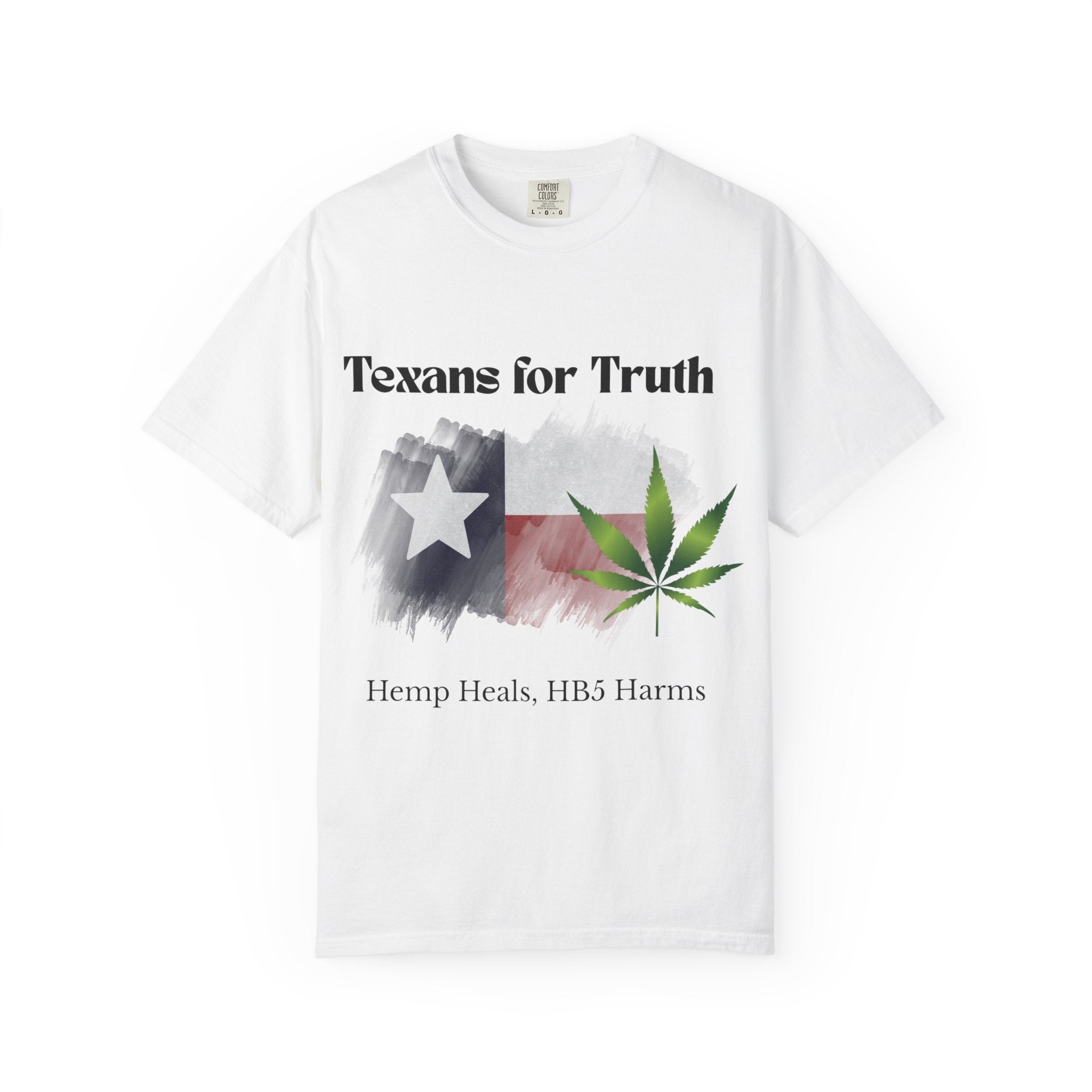 Texans for Truth | Hemp Heals, HB5 Harms Tee