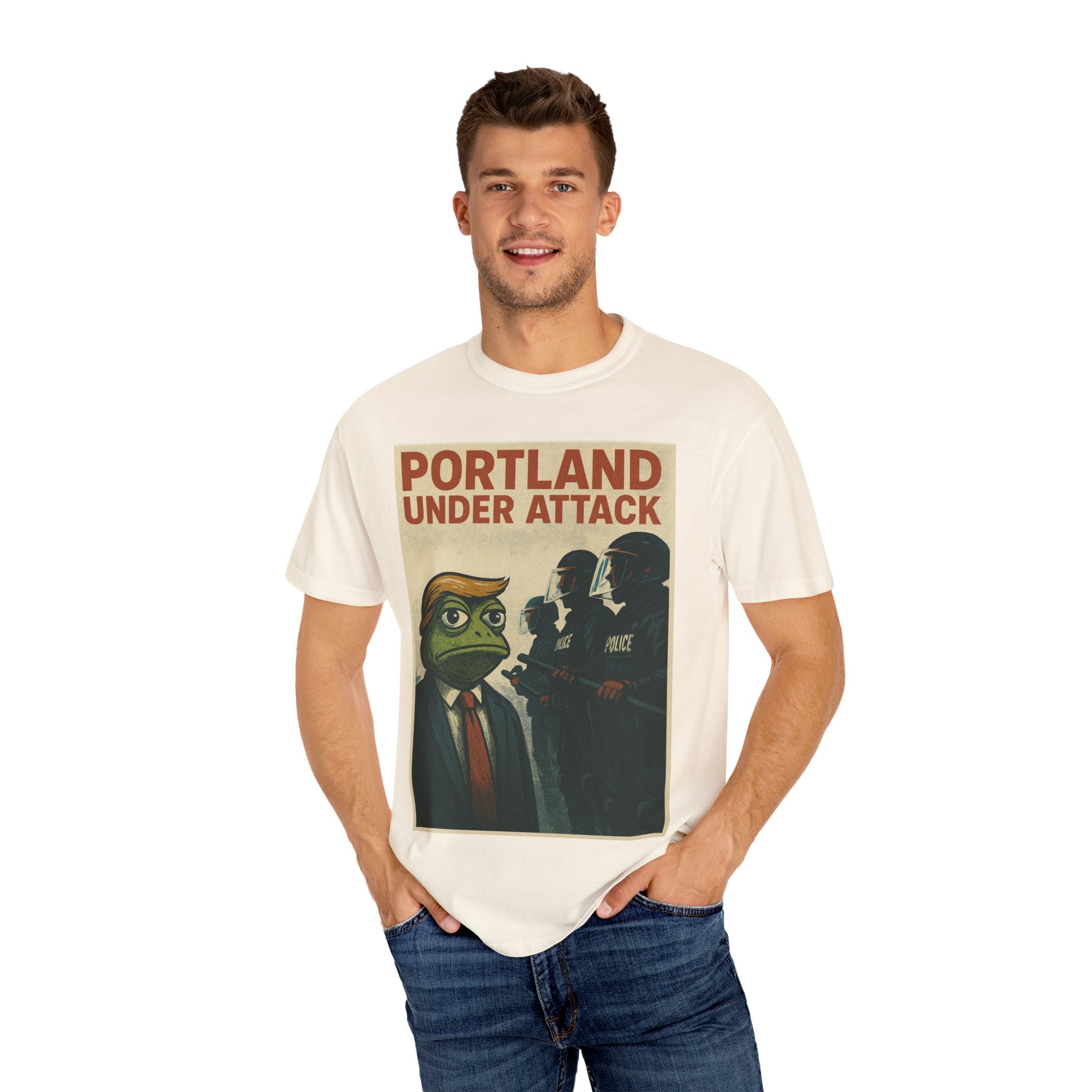 Portland Under Attack | Political Satire Tee