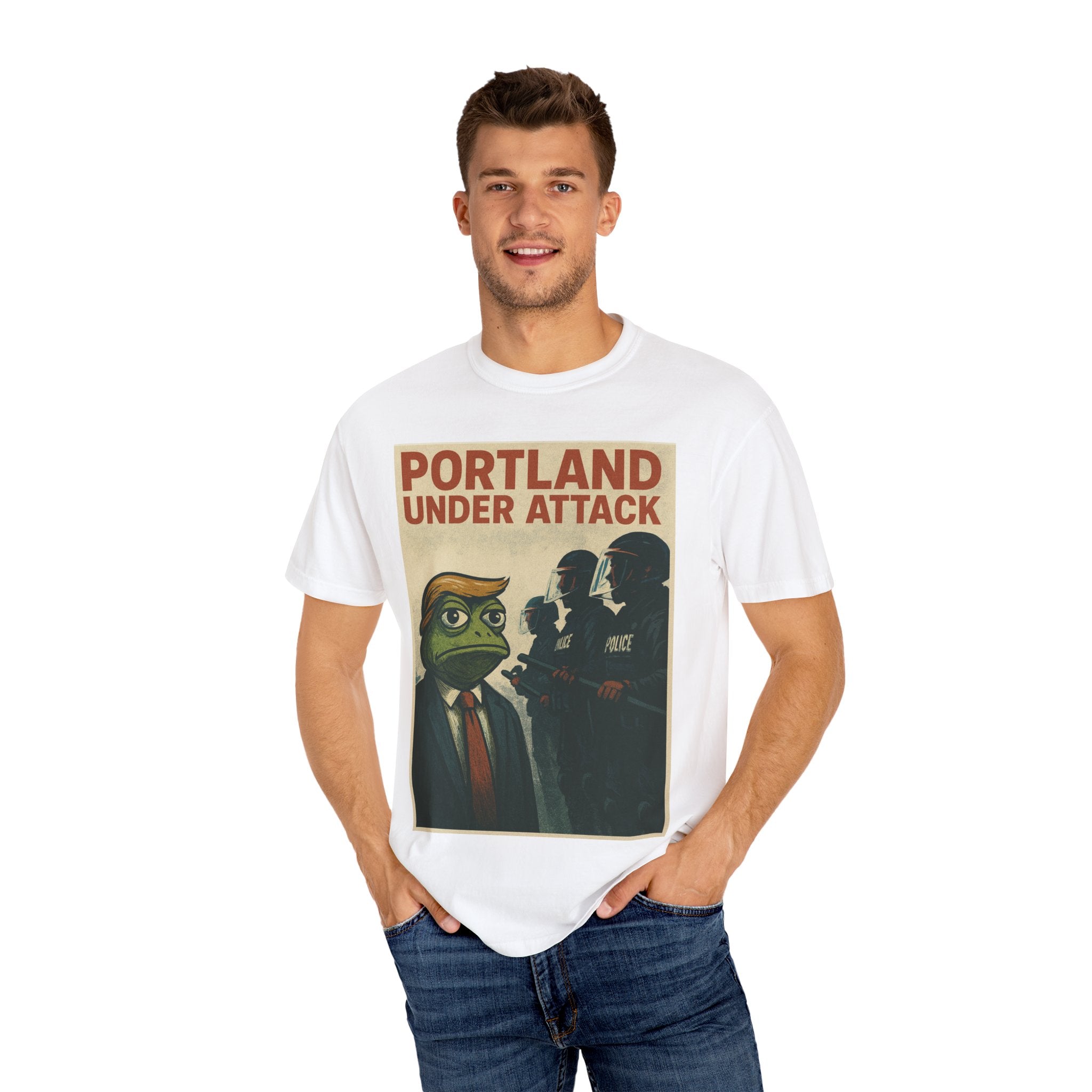 Portland Under Attack | Political Satire Tee