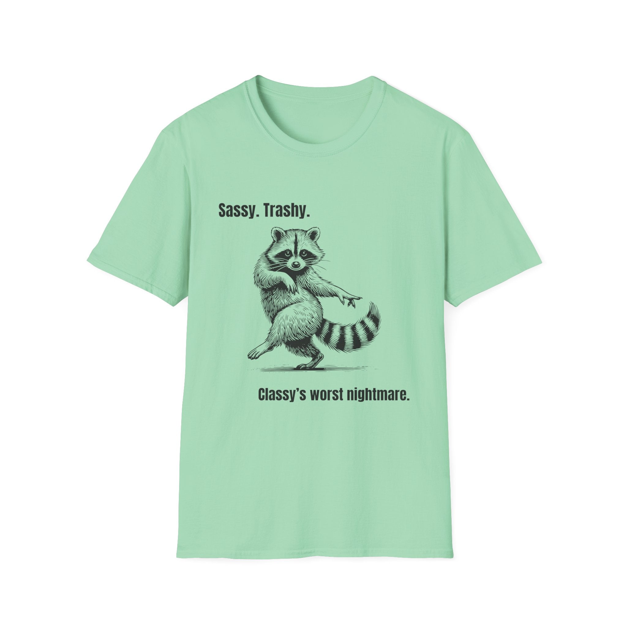 Sassy Trashy Classy’s Worst Nightmare | Raccoon Gremlin Tee