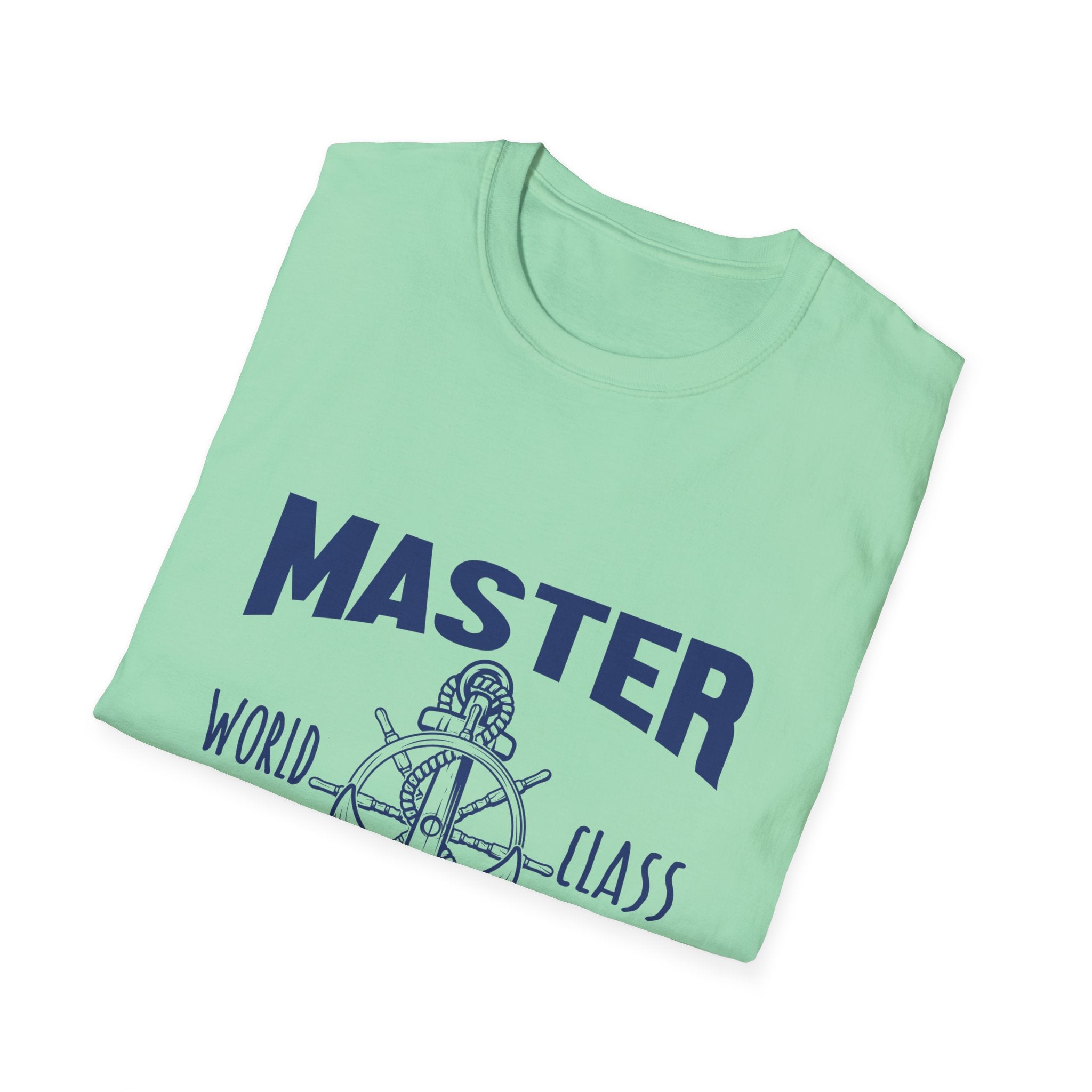 Master Baiter | World-Class Fishing Humor Graphic T-Shirt