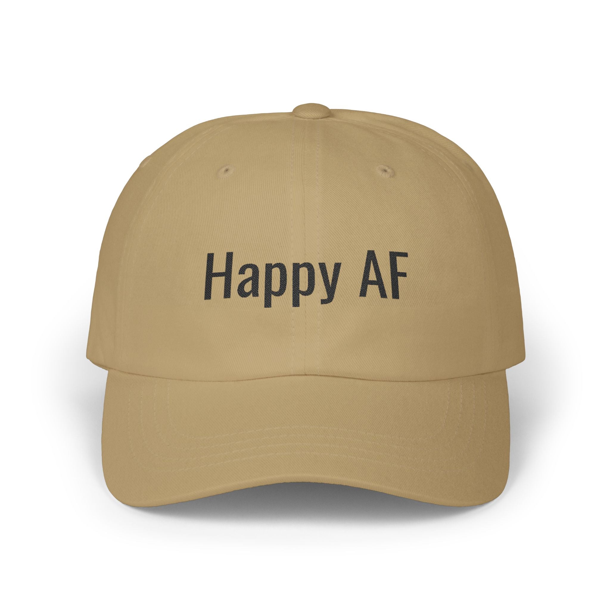 HAPPY AF | Embroidered Unisex Hat