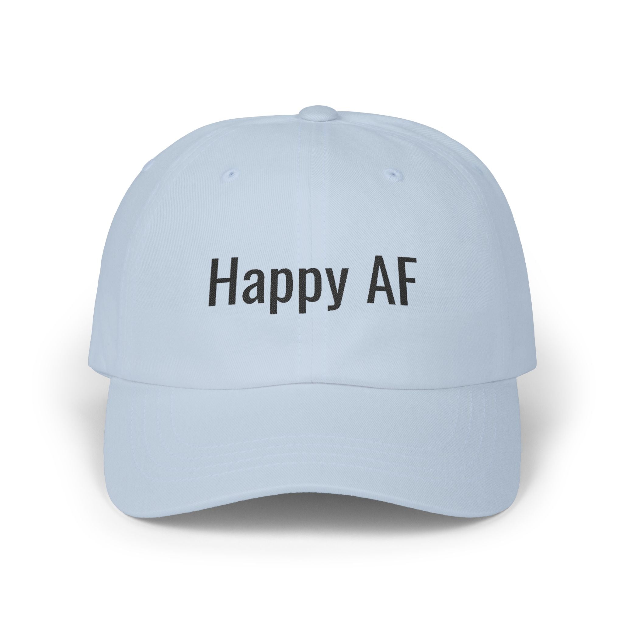 HAPPY AF | Embroidered Unisex Hat