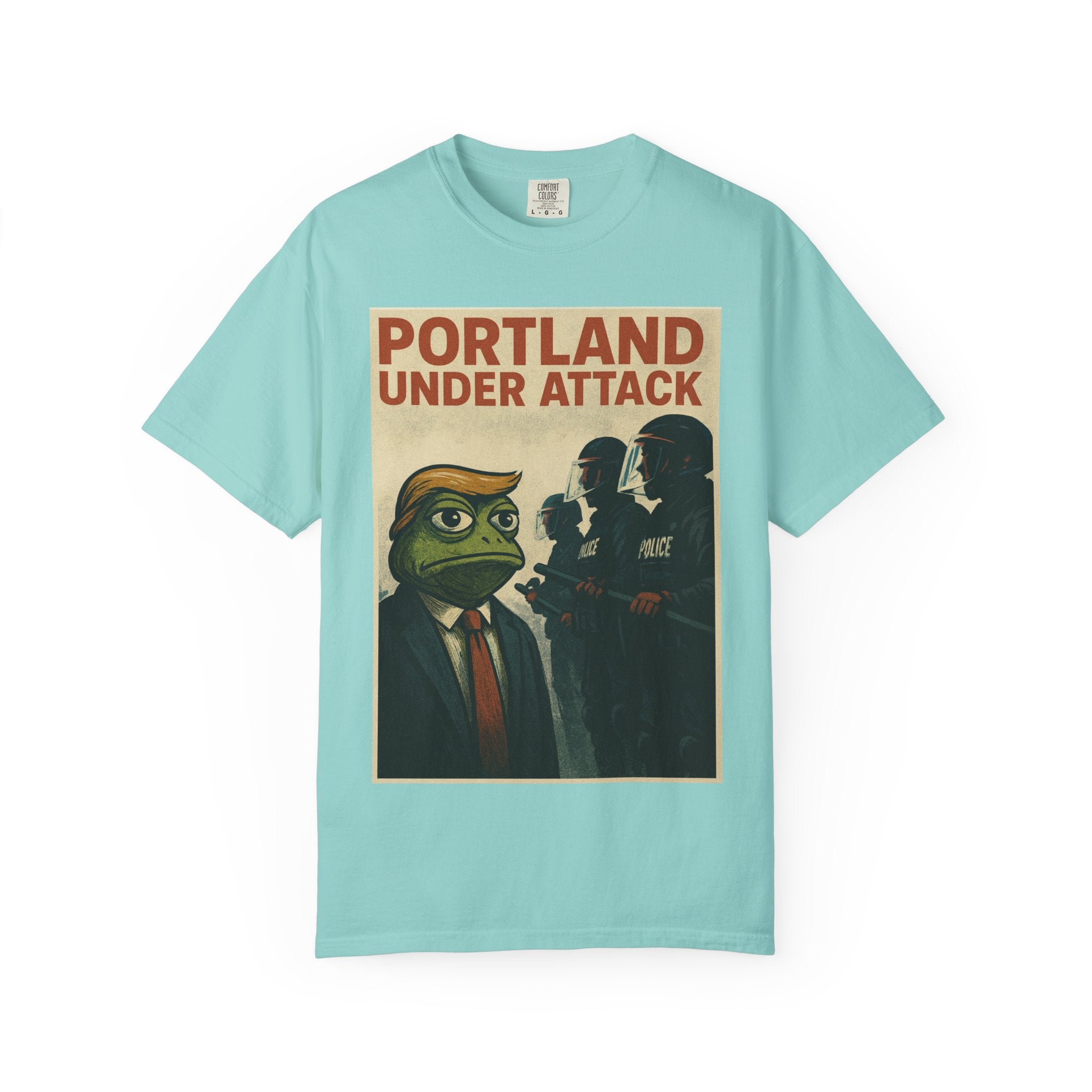 Portland Under Attack | Political Satire Tee