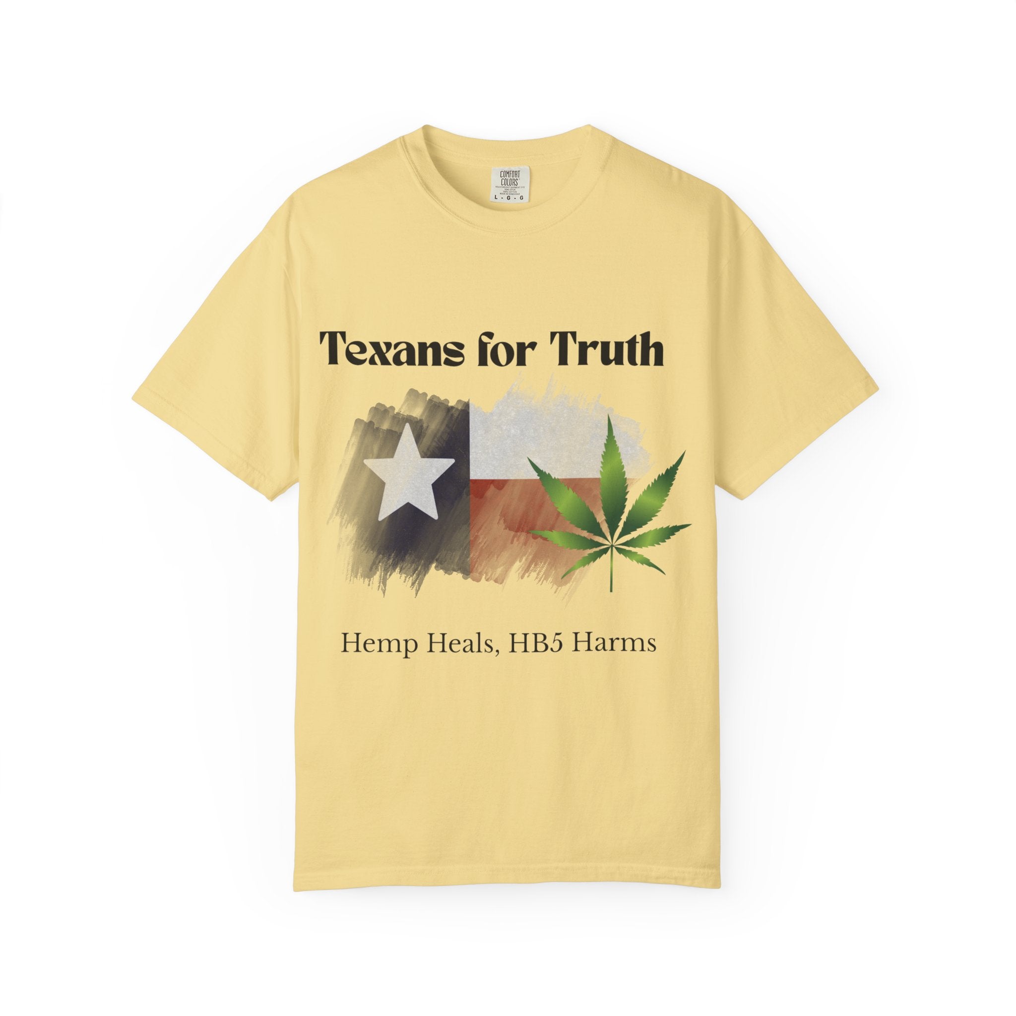 Texans for Truth | Hemp Heals, HB5 Harms Tee