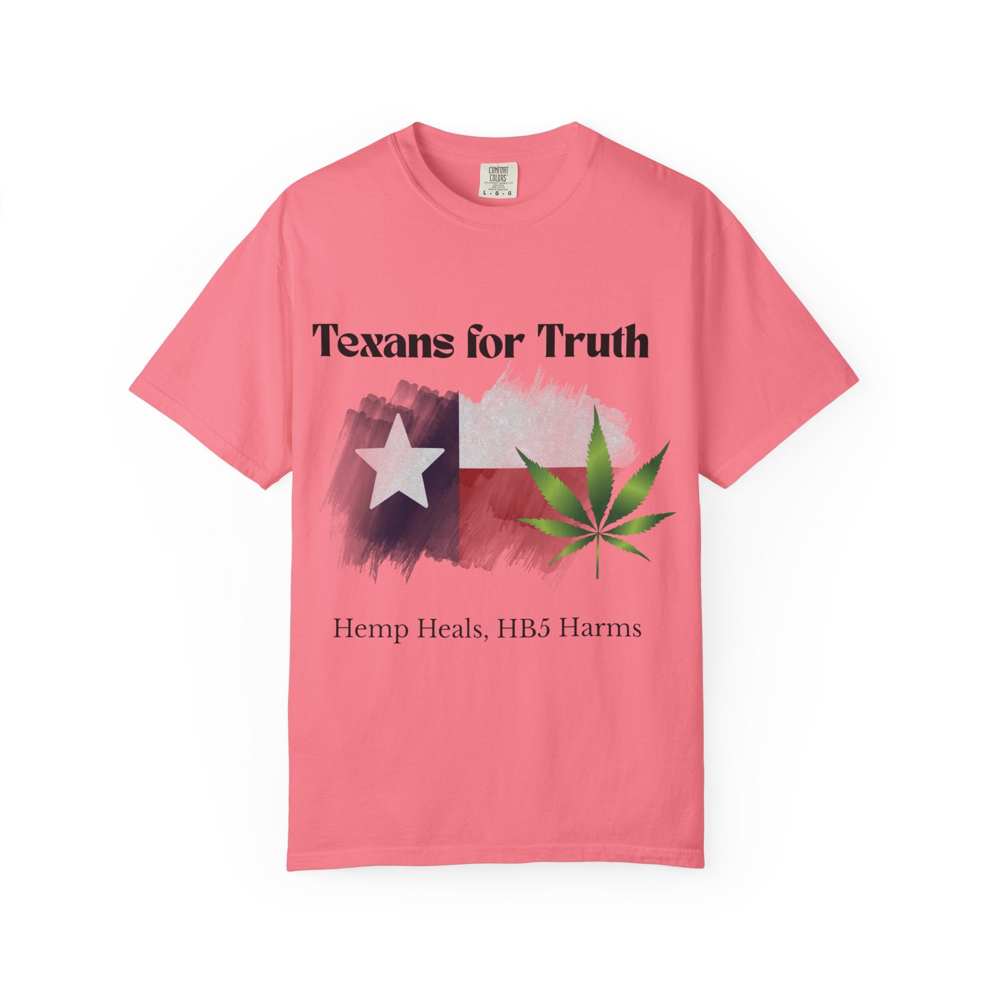 Texans for Truth | Hemp Heals, HB5 Harms Tee