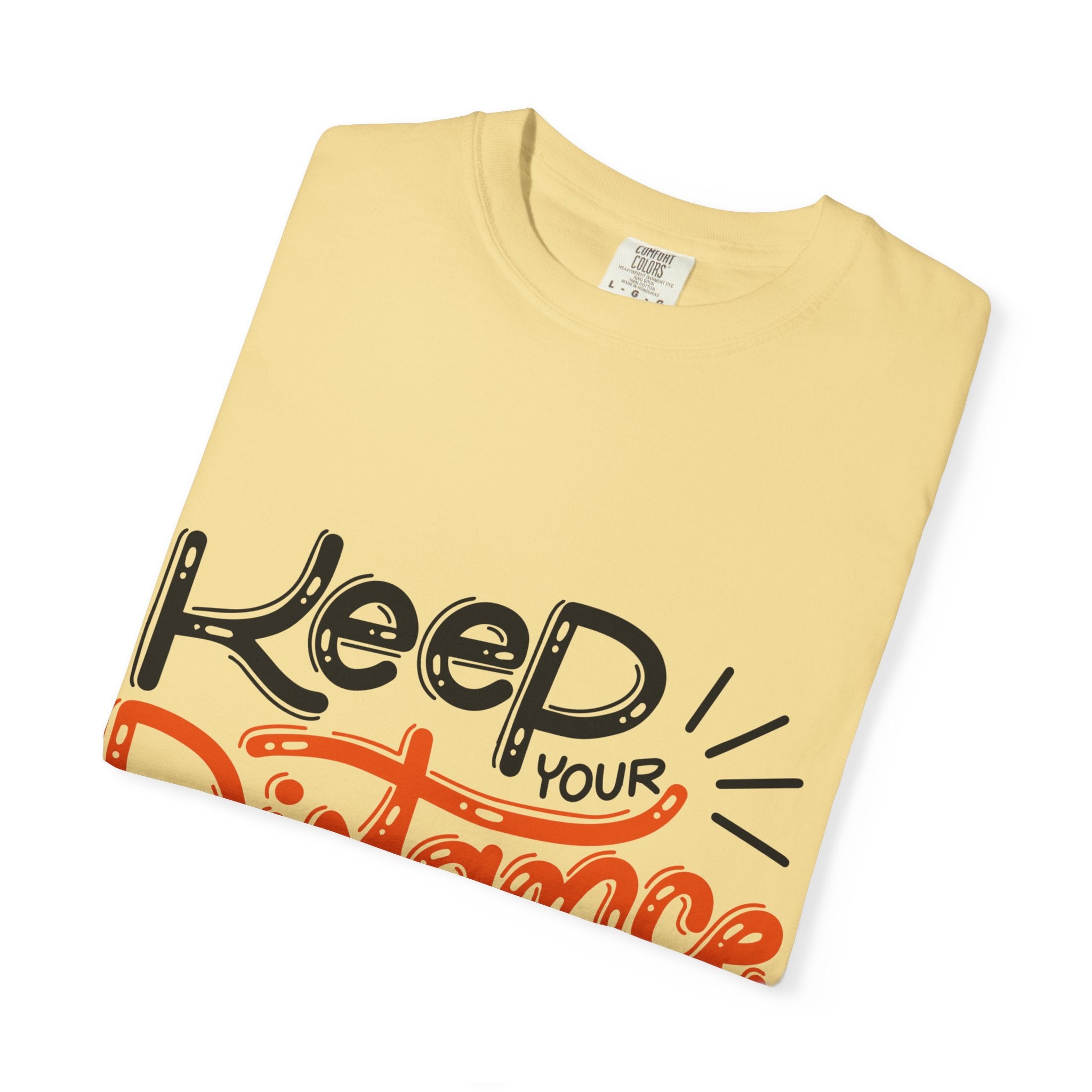 Keep Your Distance | Anti-Social Graphic T-Shirt