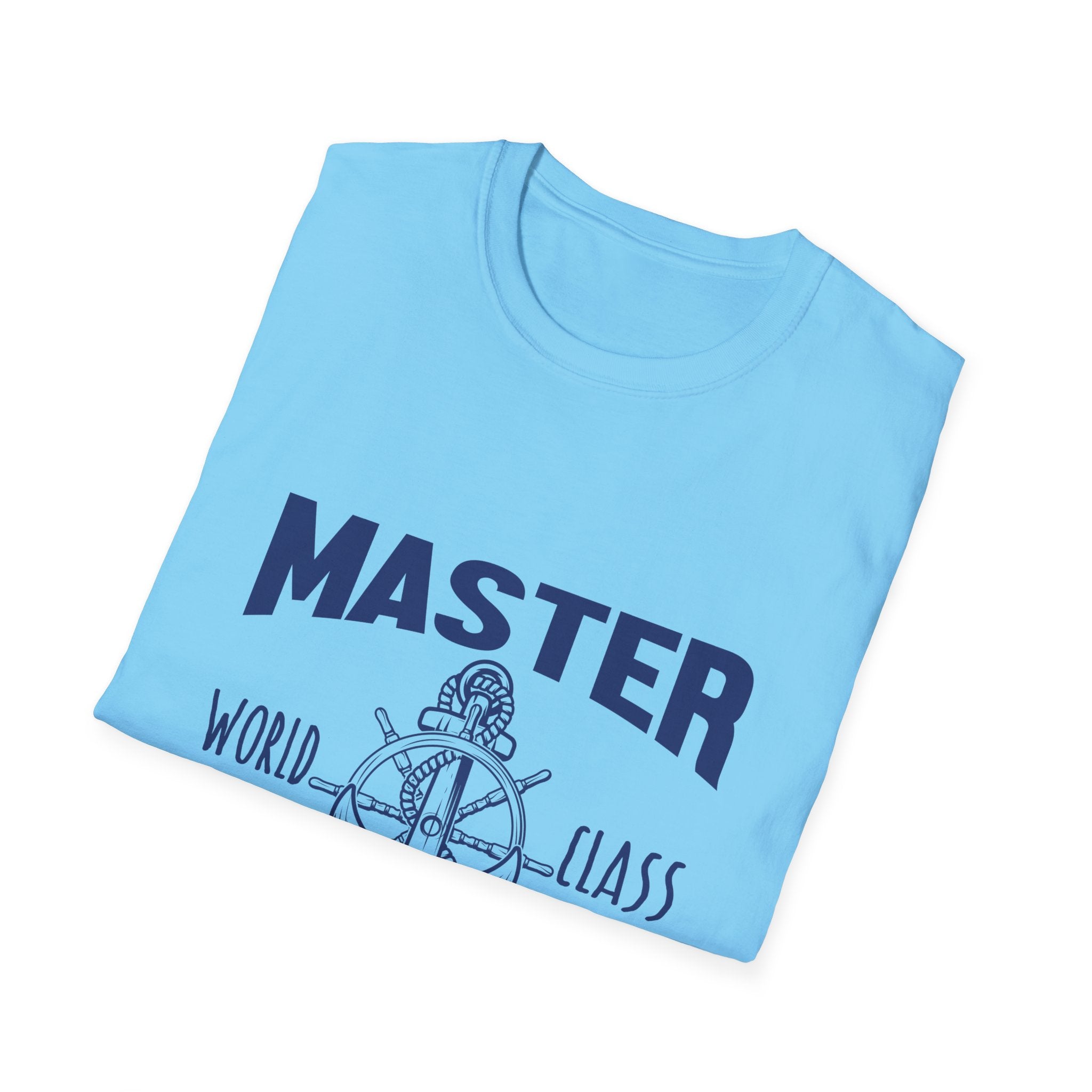 Master Baiter | World-Class Fishing Humor Graphic T-Shirt
