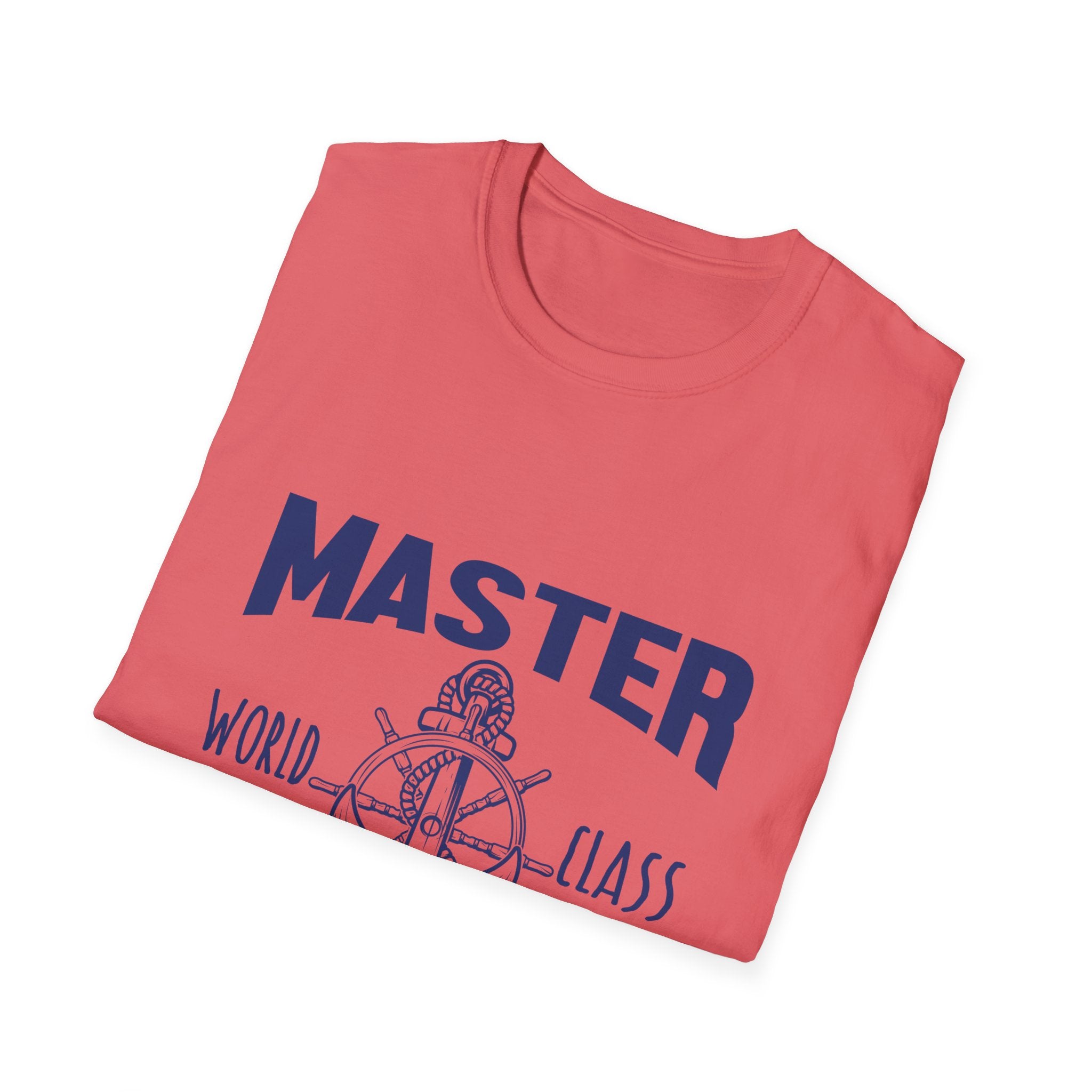 Master Baiter | World-Class Fishing Humor Graphic T-Shirt