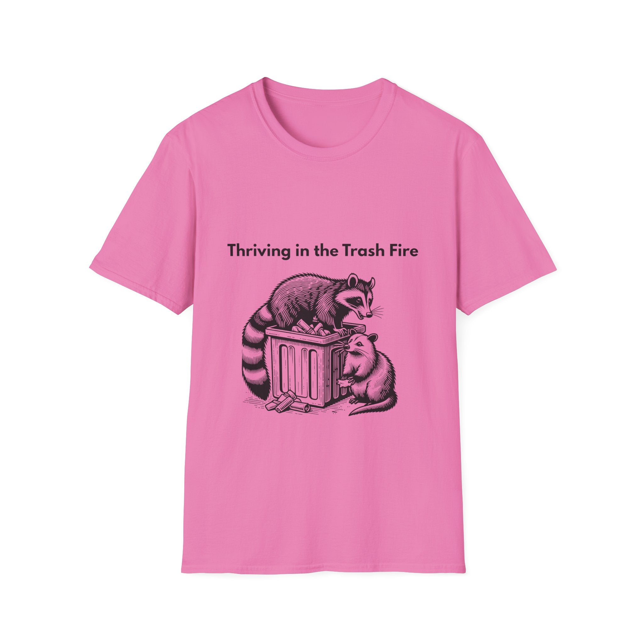 Thriving in the Trash Fire | Dumpster Gremlin Duo Tee