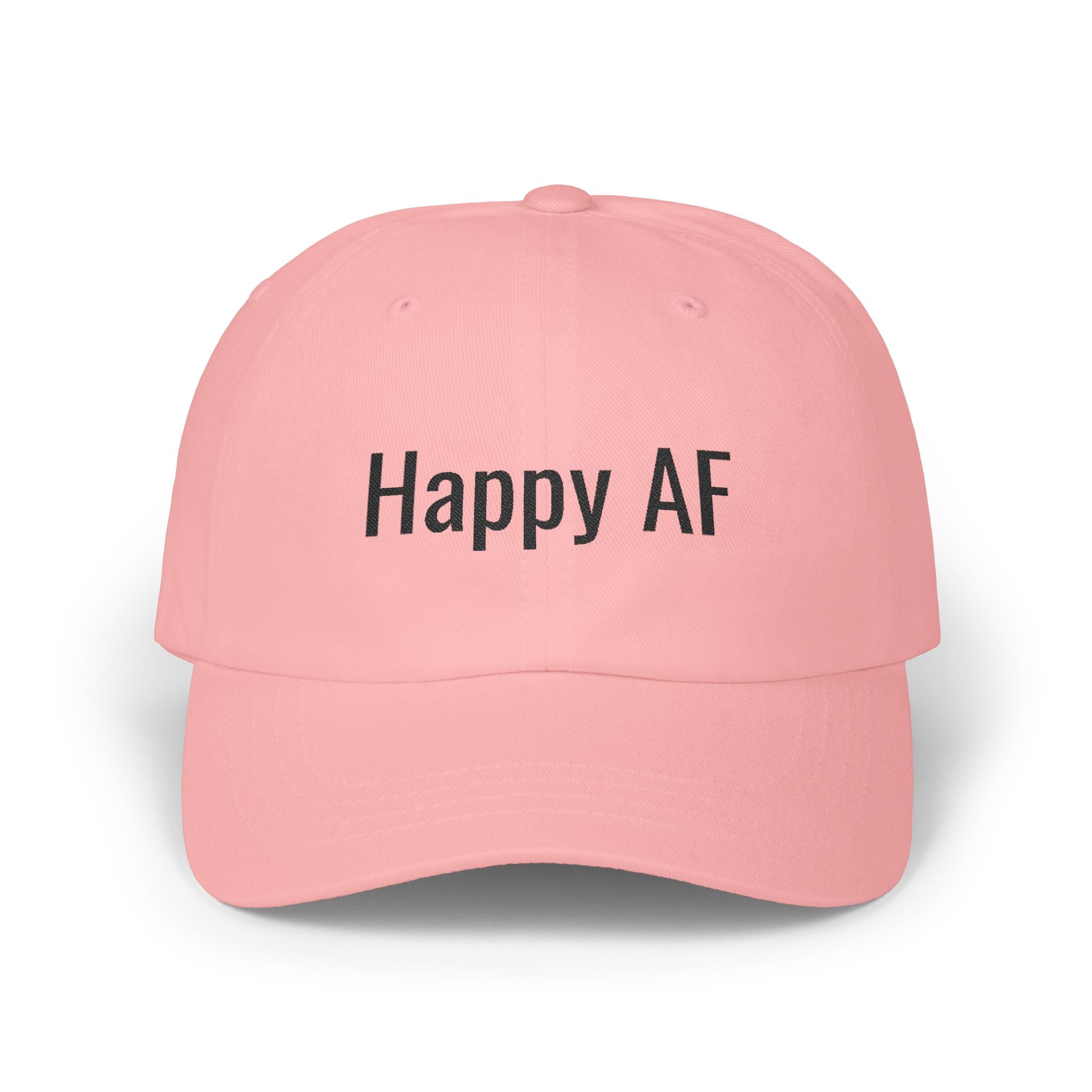 HAPPY AF | Embroidered Unisex Hat