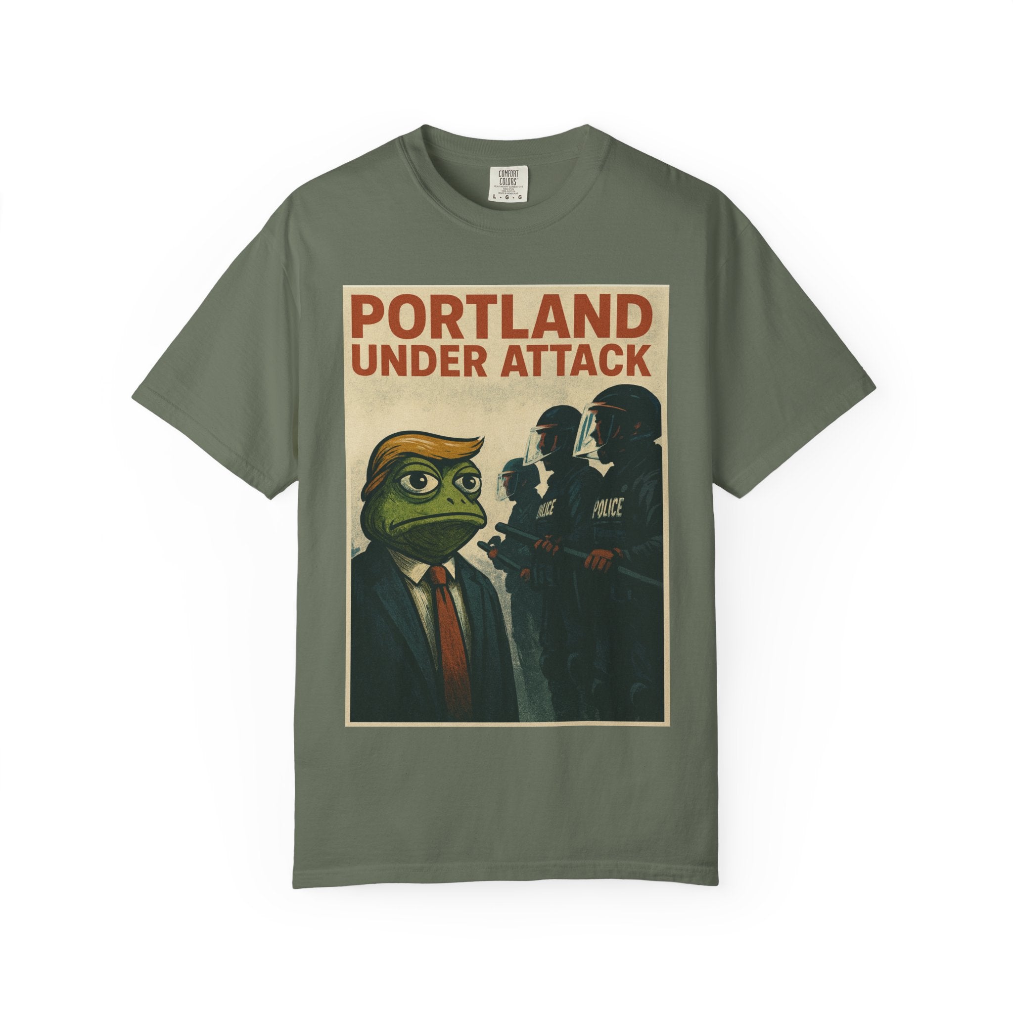 Portland Under Attack | Political Satire Tee